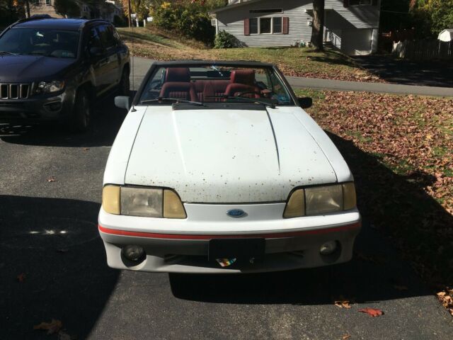 1988 ford mustang gt convertible - solid shape - clear nj title