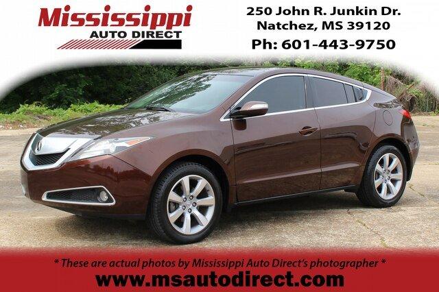 used 2011 acura zdx w/ technology package natchez, ms 39120 for sale in church hill, mississippi