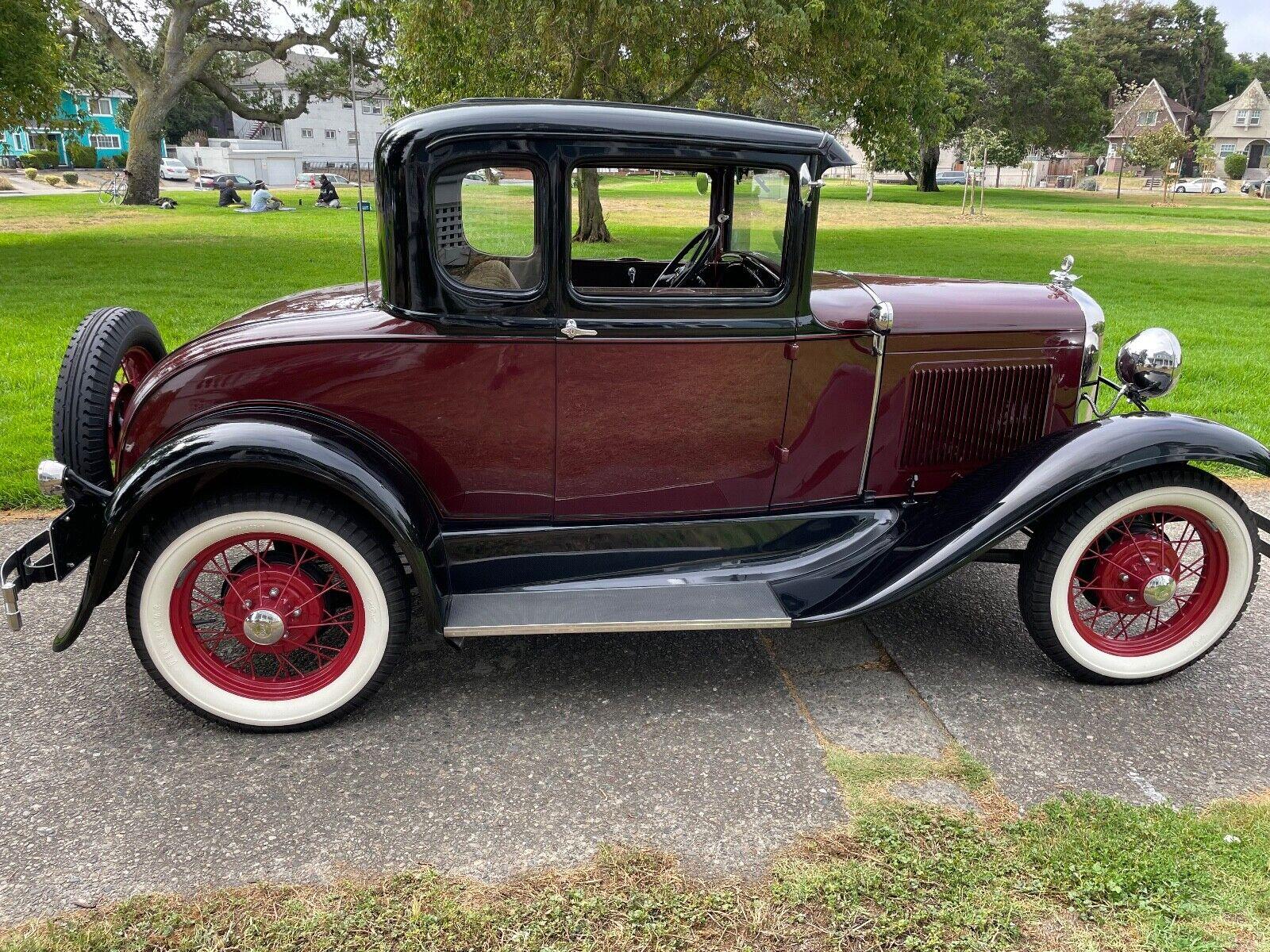 1931 ford model a titleclean black