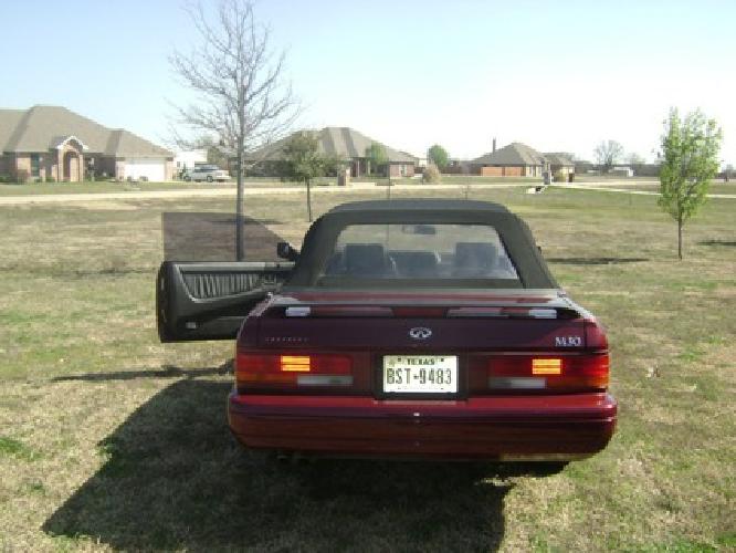 beautiful infiniti m30 convertible in mckinney, tx