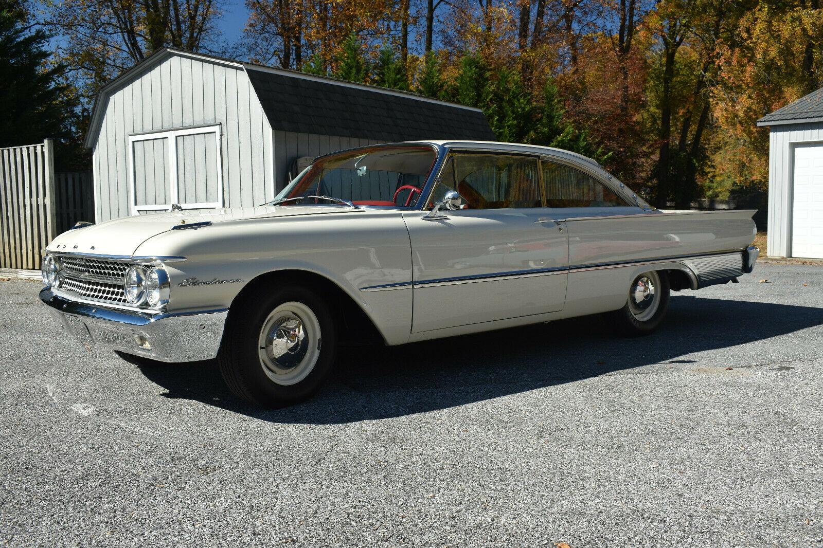 1961 ford starliner rare restored starliner factory 390 stick shift