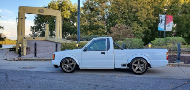 1992 mitsubishi mighty max 6.0 t56 ls swap cammed headers holley int coilovers