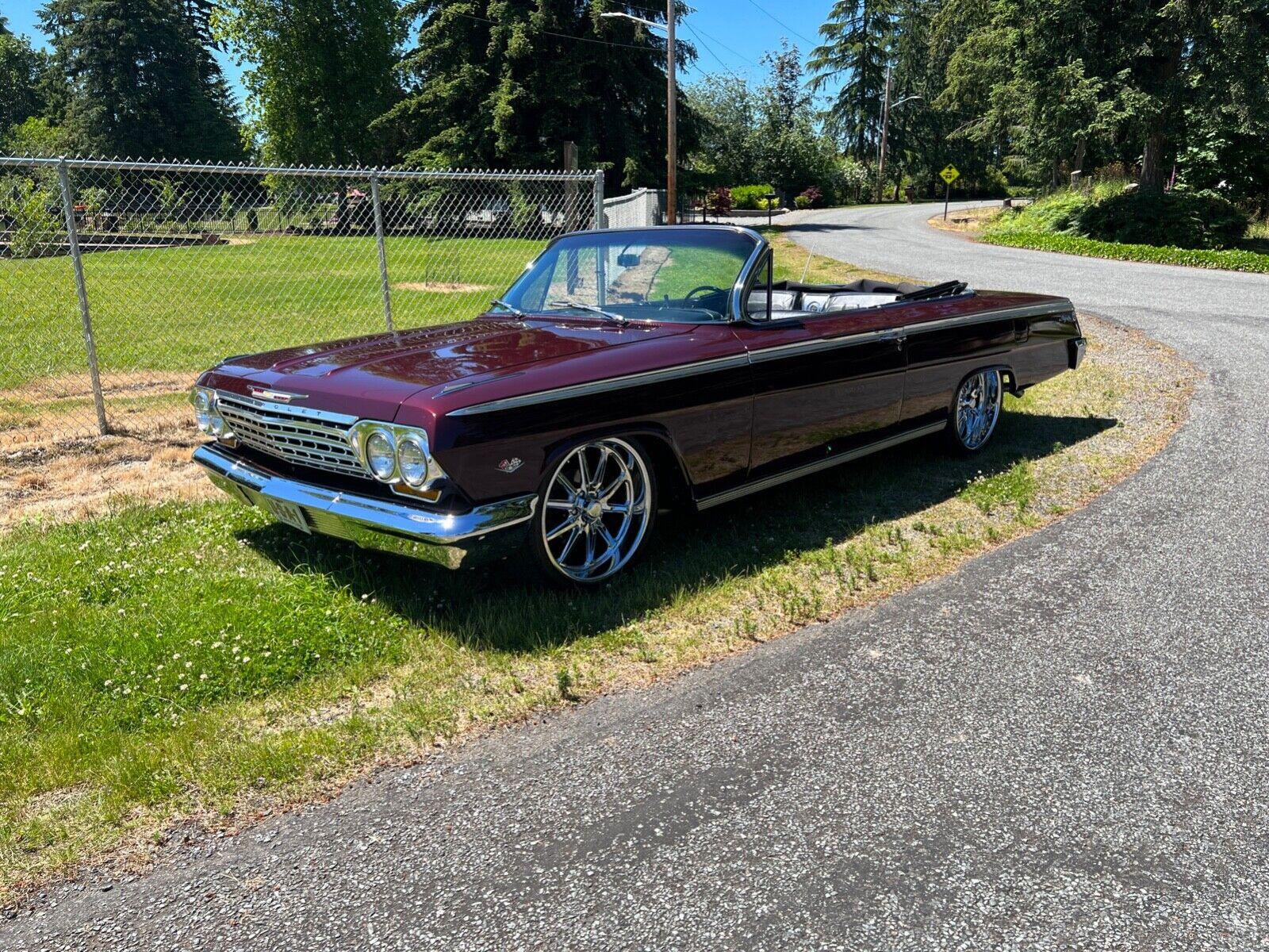 1962 chevrolet impala ss convertible fully restored 350 engine 1000 miles