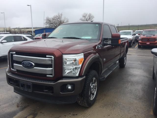 2016 ford f-350 super duty king ranch 4x4 king ranch 4dr crew cab 8 ft. lb srw pickup for sale in atlantic city, wyoming