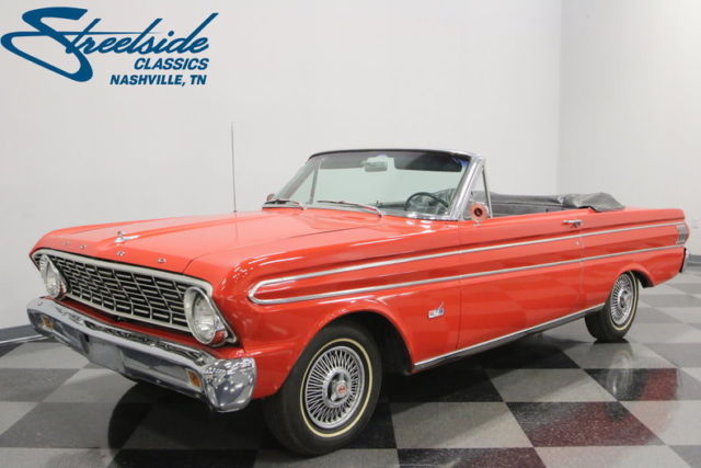 nicely finished falcon, 200ci inline 6, 3 speed manual, great color combo!