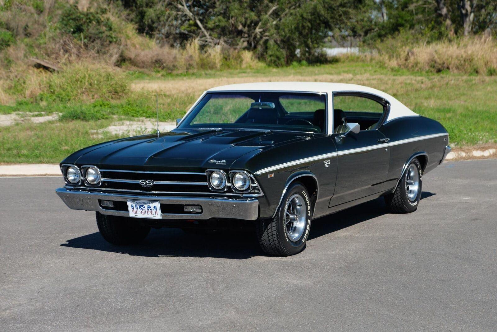 1969 chevrolet chevelle ss 396 big block v8 engine 4 speed super sport