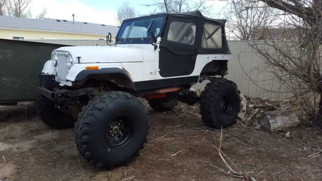 cj7 jeep 1977 rock crawler 42 tsl swampers runs great
