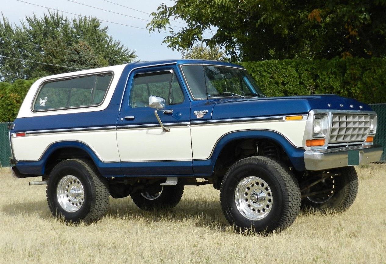 1979 ford bronco ranger xlt f150 4x4 rare original body