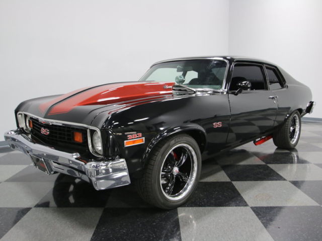 450hp built 383 stroker, slick black paint, 4 speed man, 4 wheel discs & more!