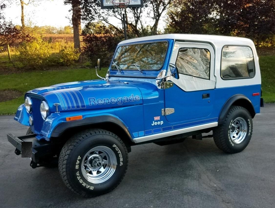 1978 jeep cj renegade fuel injected corvette motor 20k miles