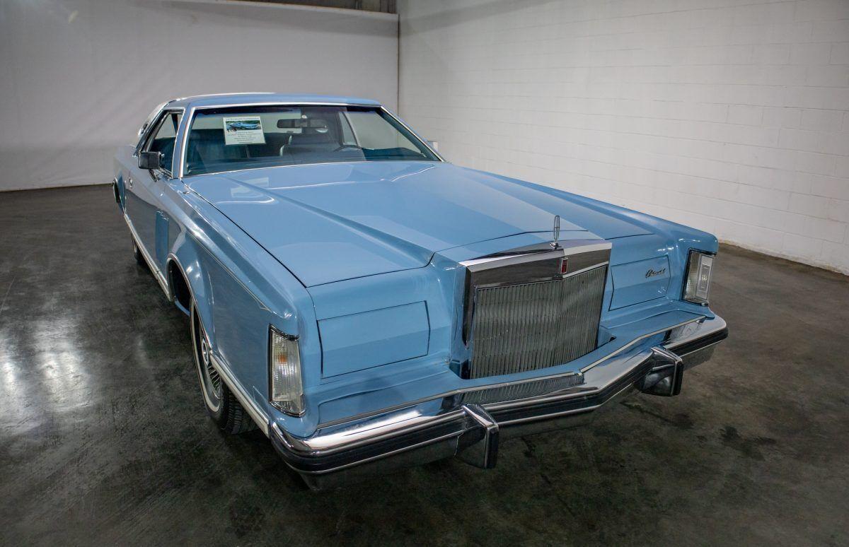 1978 lincoln continental 1361 mark v 460 v8 with 48290 miles