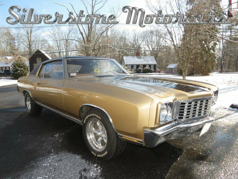 1972 gold and black 454cid great paint great interior great car