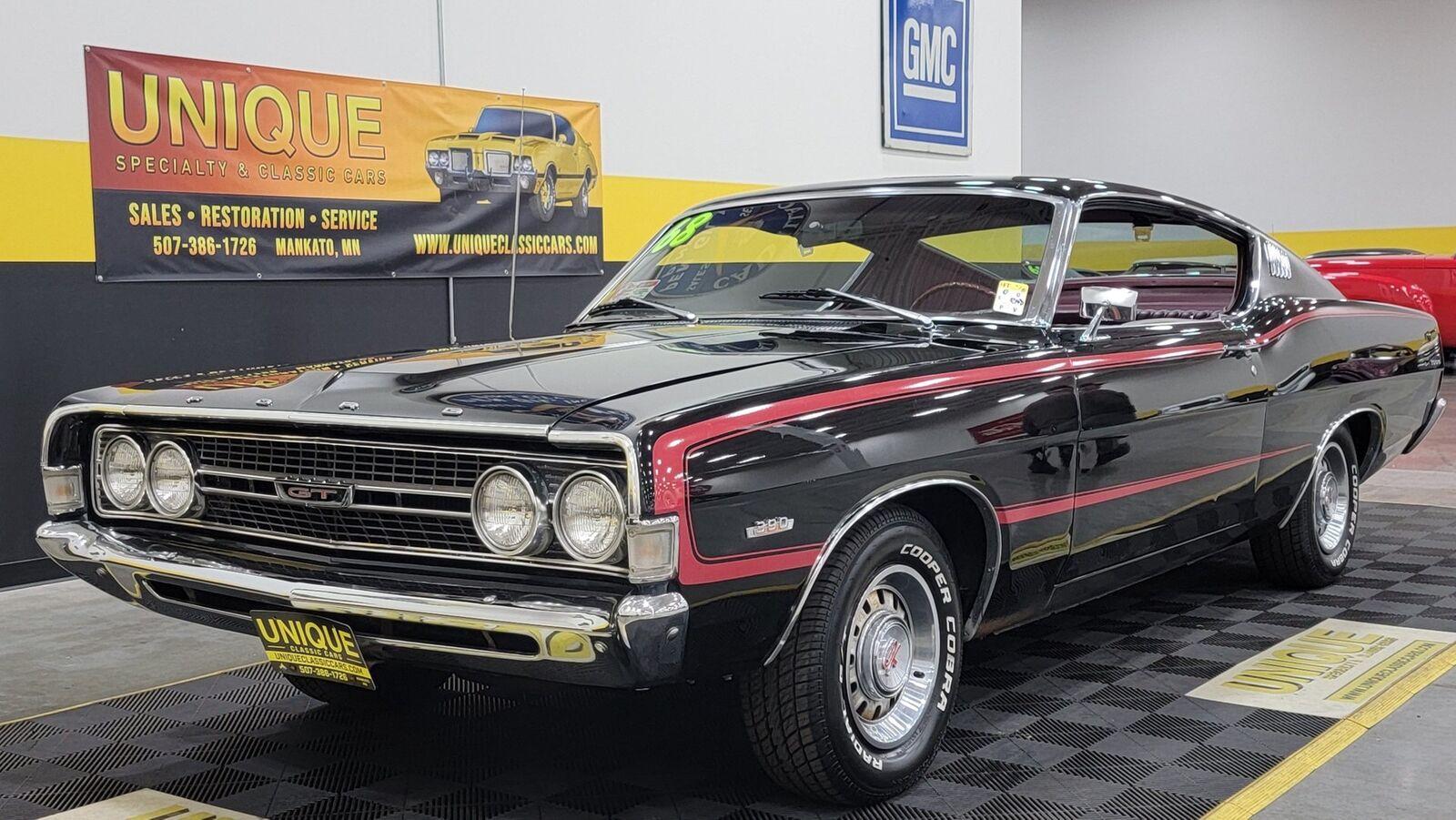 1968 ford gran torino gt fastback 390 v8 automatic c6