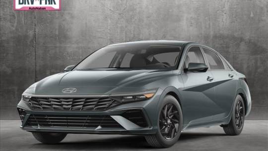 2024 hyundai elantra hybrid blue