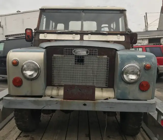 1969 land rover series iia 88" bugeye (28 on registry) usa spec