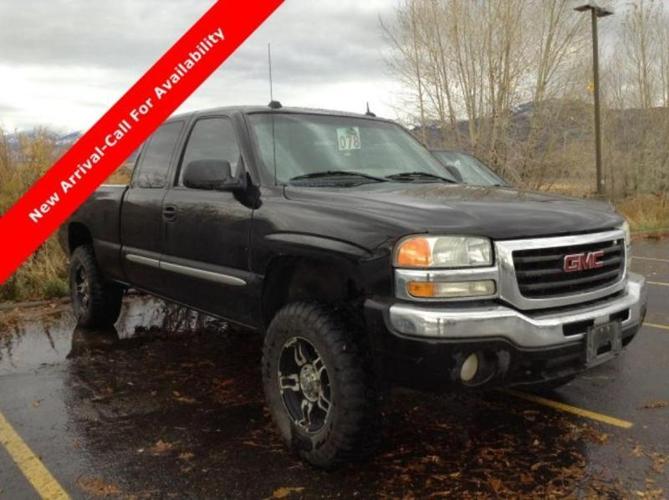 2004 gmc sierra 1500 sle 4dr extended cab sle 4wd sb for sale in bozeman, montana