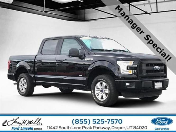 2016 ford f-150 xl 4x4 xl 4dr supercrew 5.5 ft. sb for sale in draper, utah