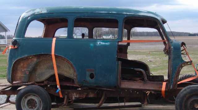 1951 chevrolet suburban carryall parts truck gmc