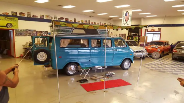 rare 1970 ford e 100 pop up camper by travel equipment corp. near new cond