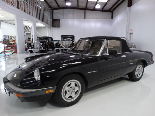 1988 alfa romeo spider veloce, great parts or project car!