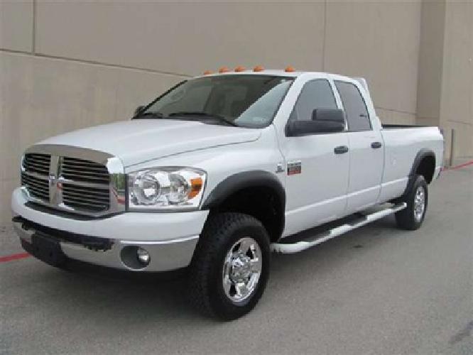 used 2008 dodge ram 3500 4wd quad cab 160.5" slt 4x4 truck, 70,414 miles in austin, tx