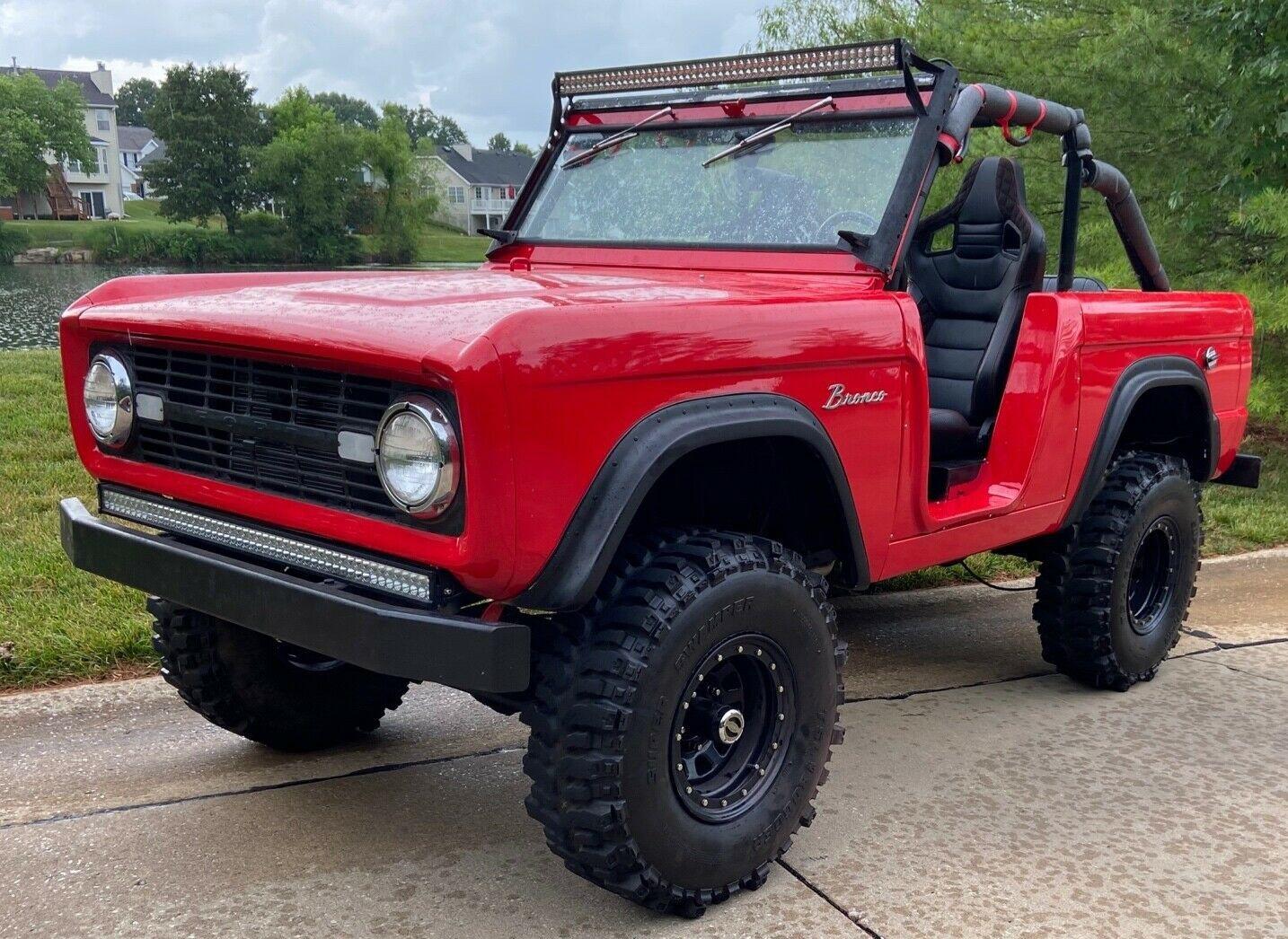 1966 ford bronco 289 v8 automatic transmission 35 inch super swampers