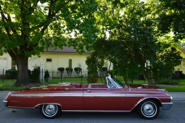 beautiful 69k actual mile two owner 1962 ford galaxie 500 sunliner convertible