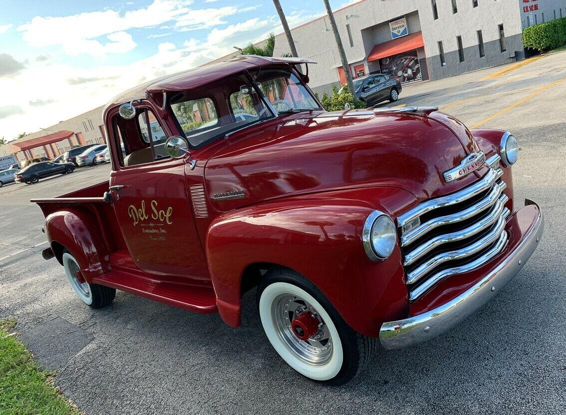 1951 chevrolet pickup truck 5 windows!