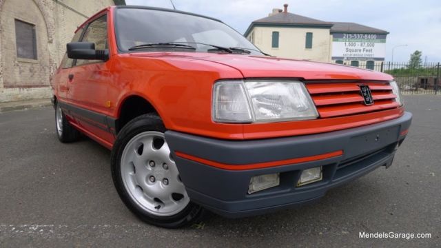 1989 cars & trucks: peugeot 309 gti