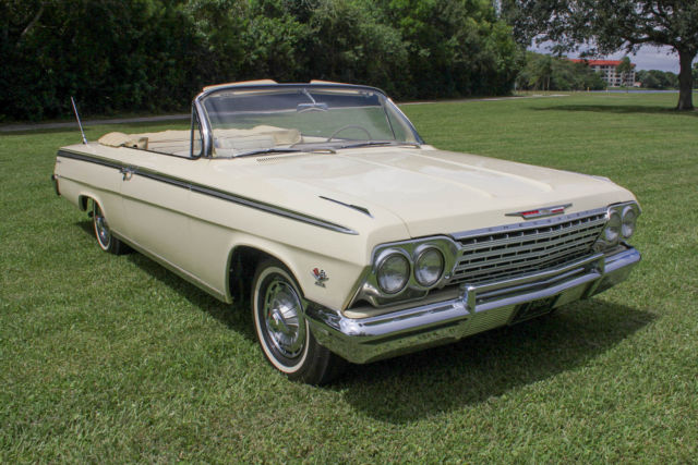 1962 chevrolet impala ss 409/409 convertible "lowest orig.mi.in the world,16,229