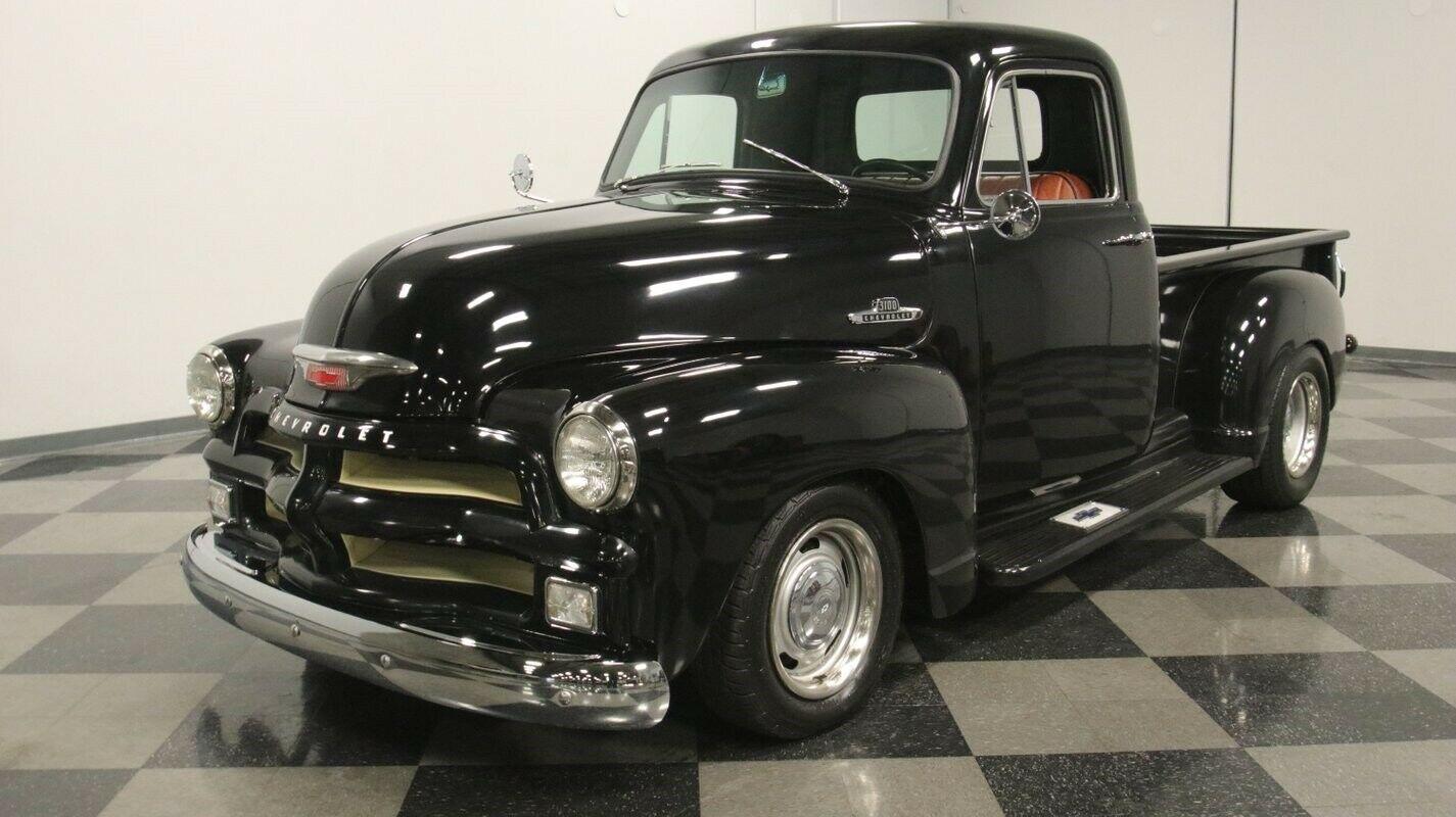 1954 chevrolet 3100 pickup 350 v8 auto transmission 4 miles