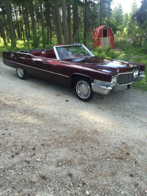 1969 cadillac deville convertible restored rebuilt 472 beautiful 79,000 miles