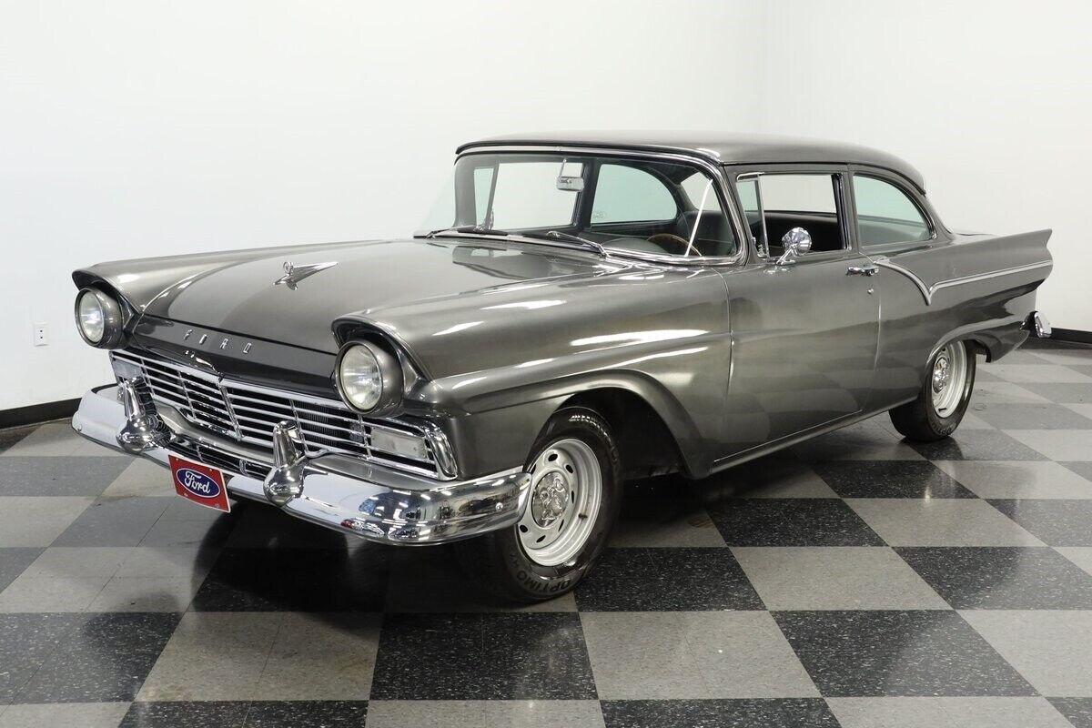 1957 ford custom tudor sedan restomod 8539 miles