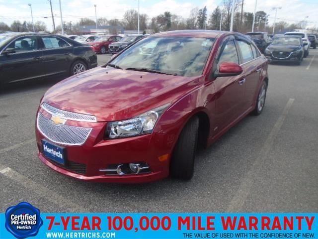 2014 chevrolet cruze 2lt auto 2lt auto 4dr sedan w/1sh for sale in dover, delaware