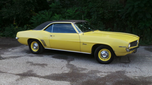 1969 chevrolet camaro coupe, california rock solid unrestored!