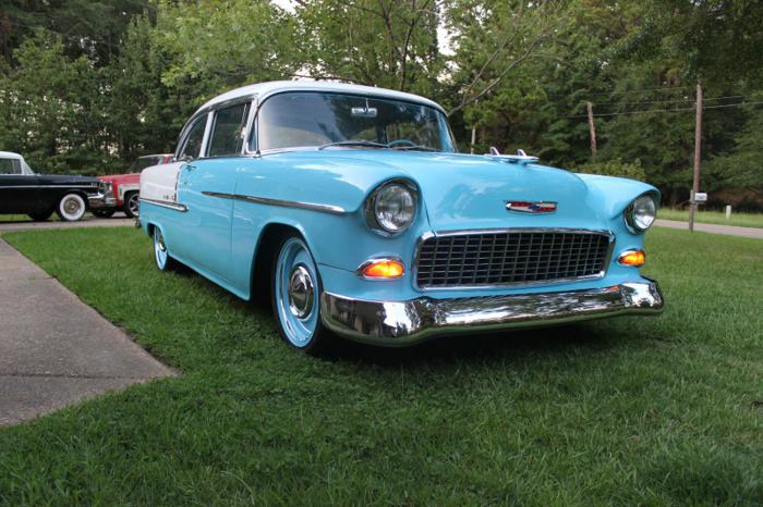 1955 chevrolet bel air base sedan v8 automatic for sale in hanover, new hampshire