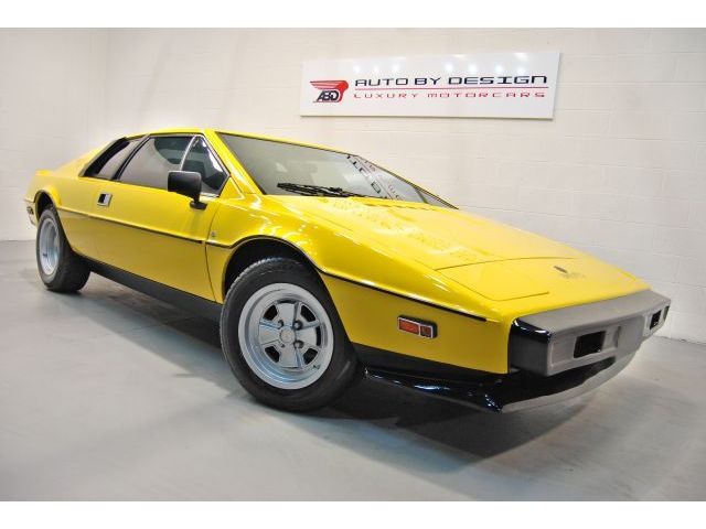 rare find! 1979 lotus esprit s2 - only 13,313 original miles! collecter car!