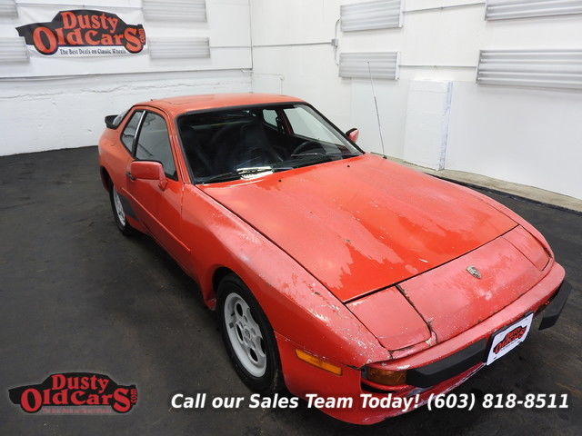 1984 red runs drives body int good 2.5i4 5spd man!