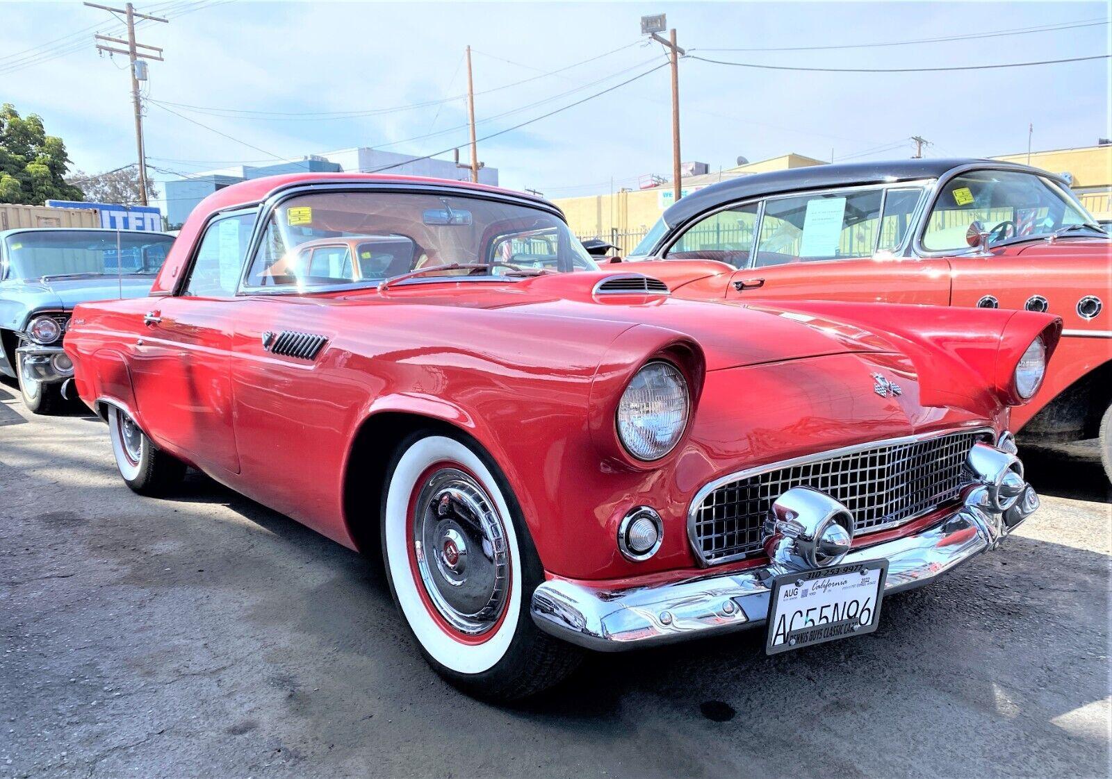 1955 ford thunderbird 292 v8 convertible