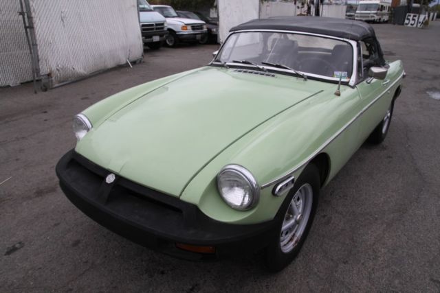 1975 mg mgb 4-speed manual 4 cylinder no reserve