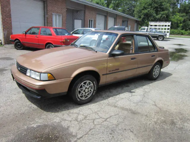 88 chevy cavalier 2.0 4 cyl loaded 41k orig 1 own miles 4 door sedan no reserve