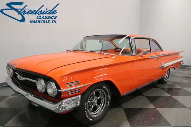smooth 348ci big block, tri-power carbs, unique color combo, pwr str & brakes