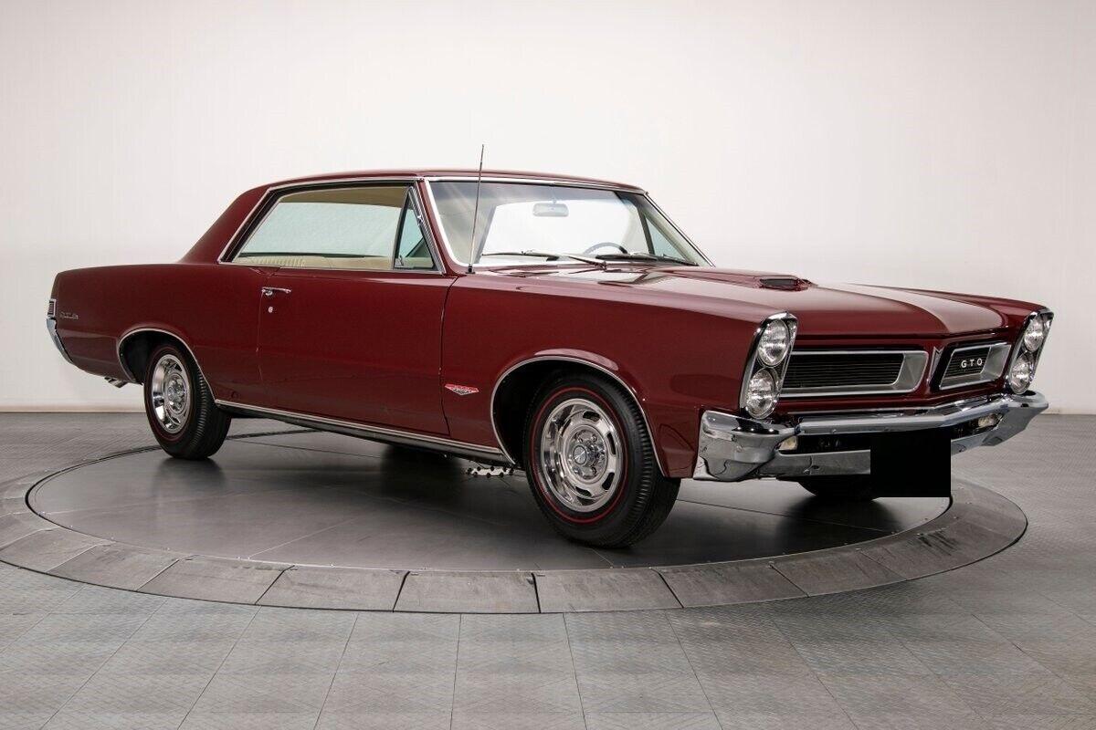1965 pontiac gto hardtop 521ci tri power stroker v8 47363 miles