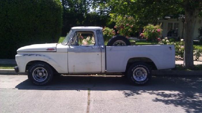 1963 ford pick up f100 custom cab in fresno, ca