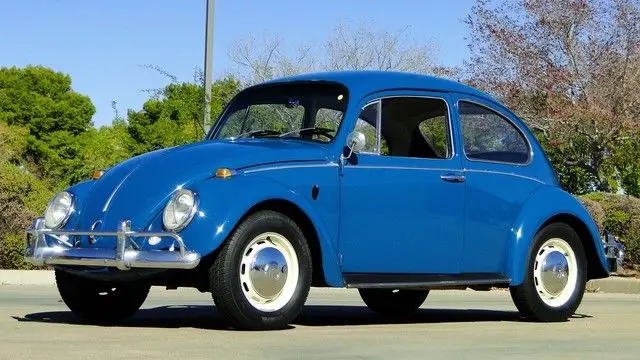 1966 volkswagen type 1 sea blue 1300cc sedan,rebuilt engine,stacks of recipts