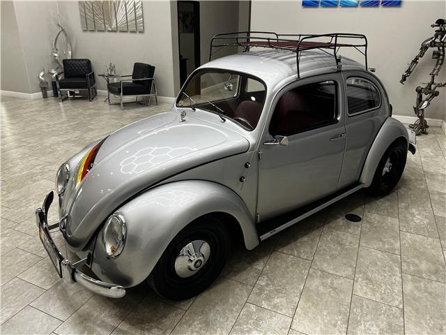 1963 volkswagen beetle classic silver 2973 miles