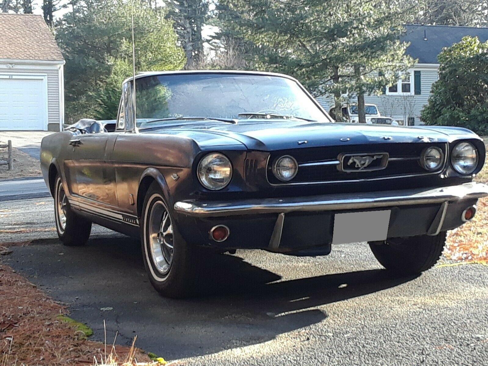 1966 ford mustang convertible manual