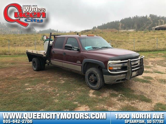 2002 chevrolet silverado 3500 lt 4dr crew cab lt 4wd lb drw for sale in spearfish, south dakota