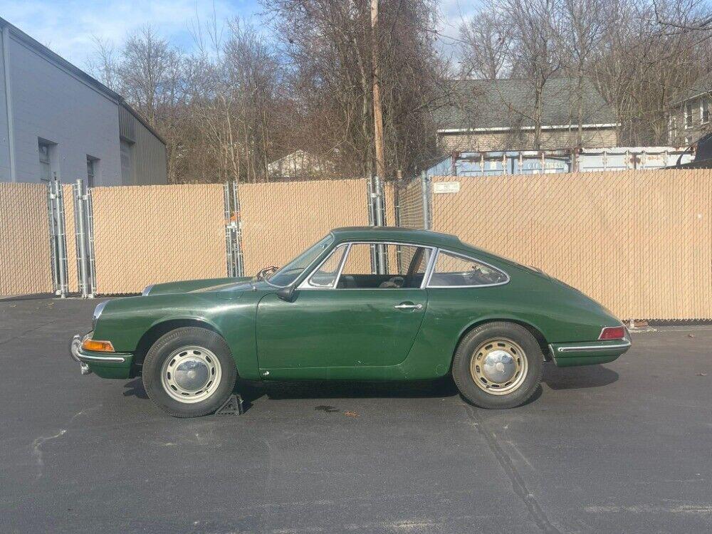 1965 porsche 911 coupe highly original green with black interior