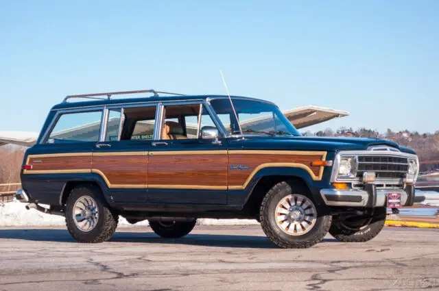 1986 jeep grand wagoneer, 5.9l v8 16v automatic 4wd suv
